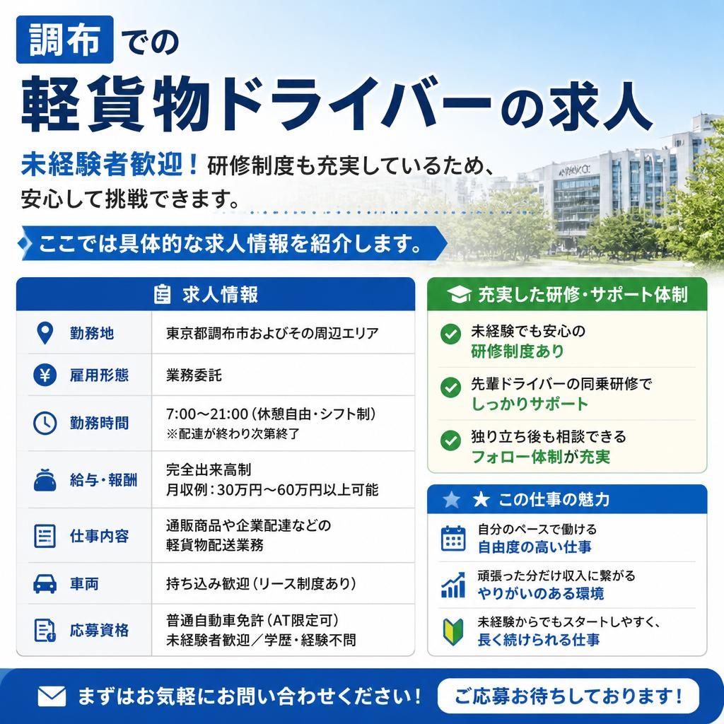 2. 調布での求人情報