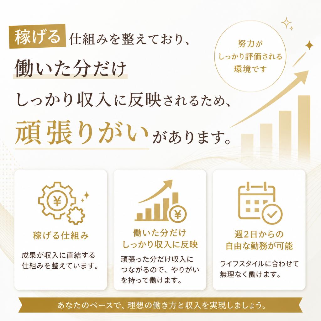 高収入が目指せる働き方