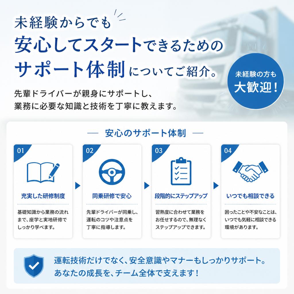 充実したサポート体制