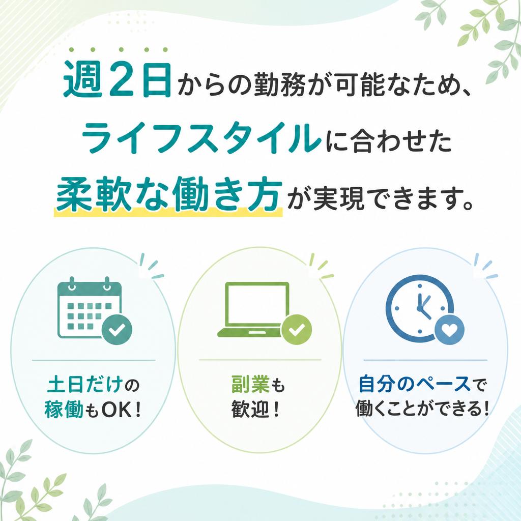 働き方の自由度