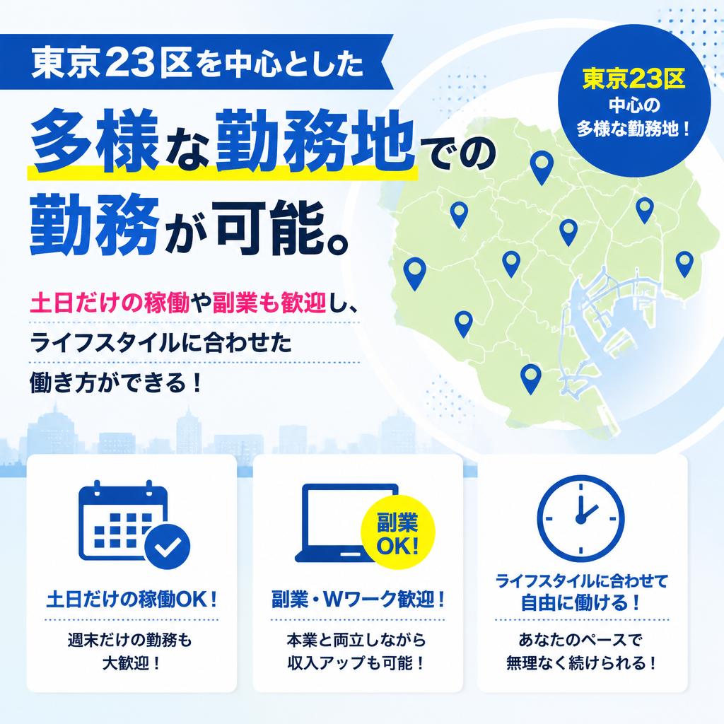 勤務地と働き方の柔軟性