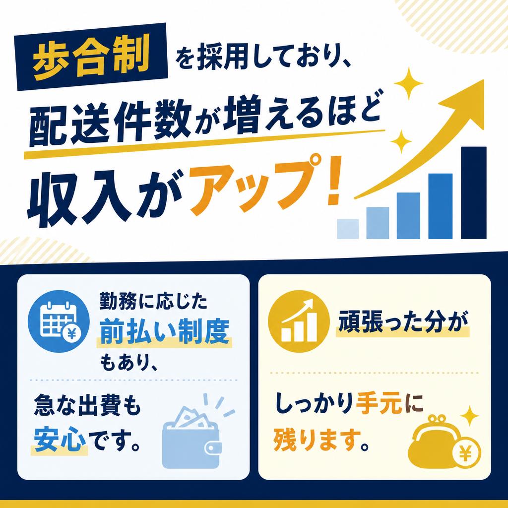 高収入を目指せる給与体系