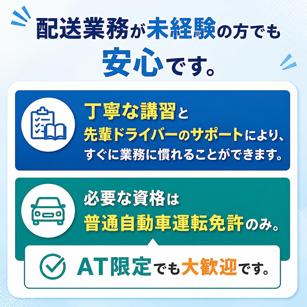 未経験でも安心のサポート