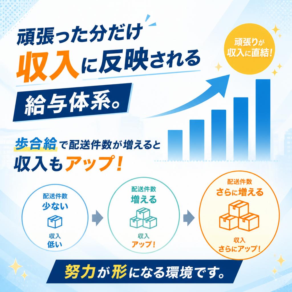4. 高収入を目指せる仕組み