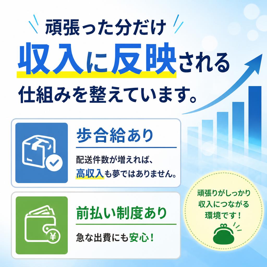 高収入を目指せる給与体系