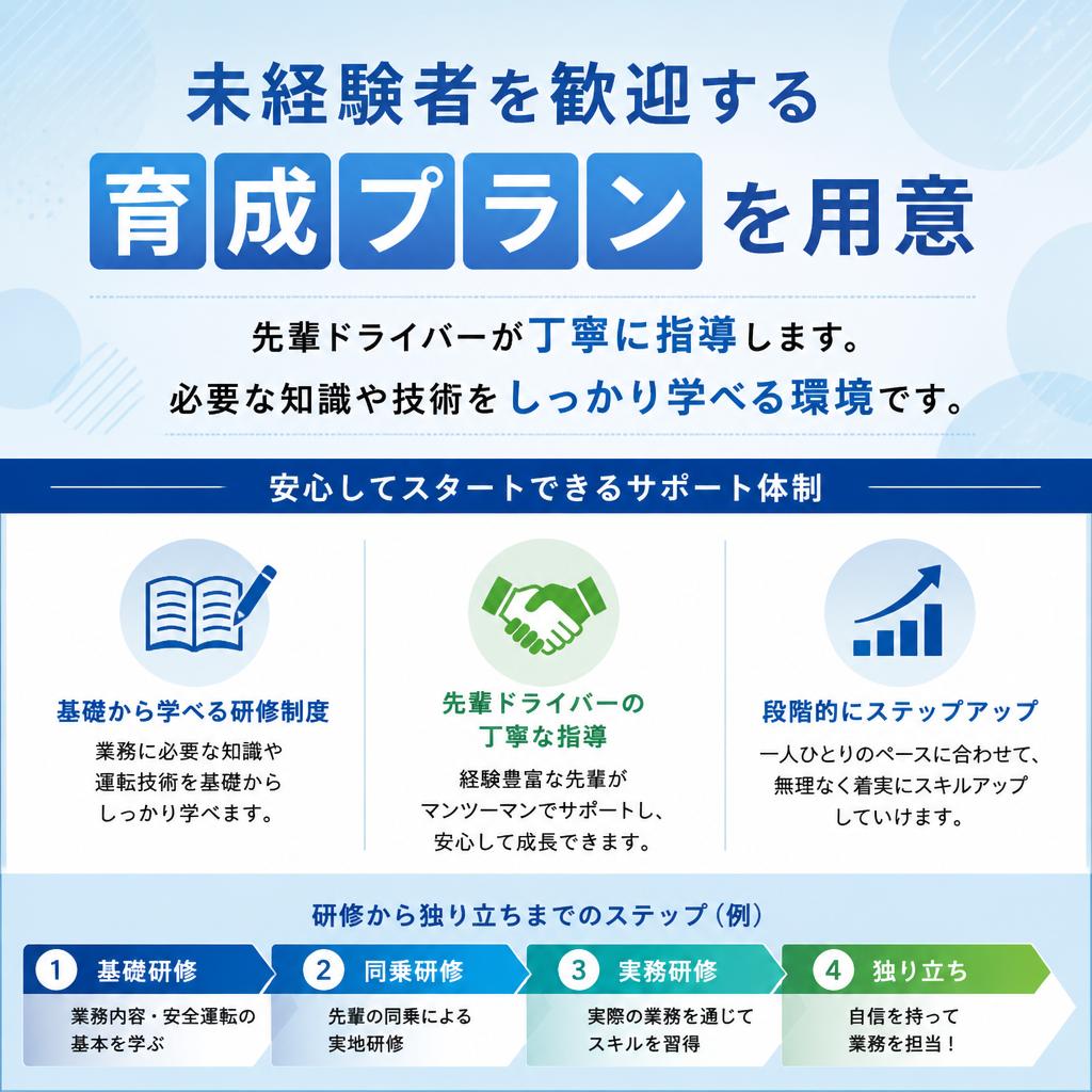 未経験でも安心のサポート体制
