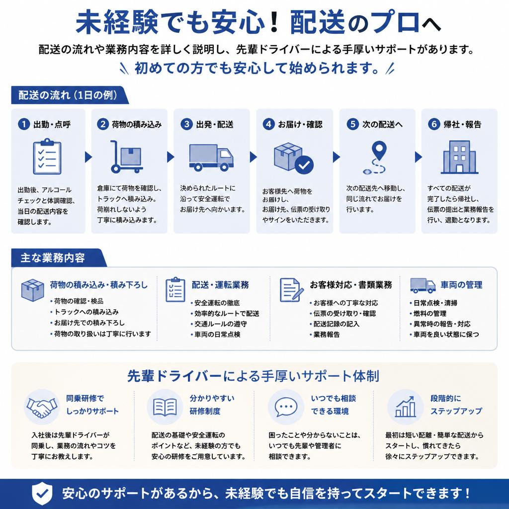 充実のサポート体制