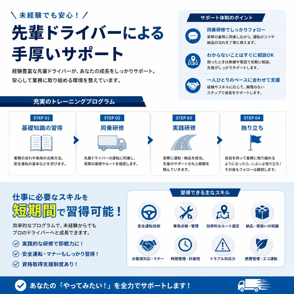 充実したサポート体制