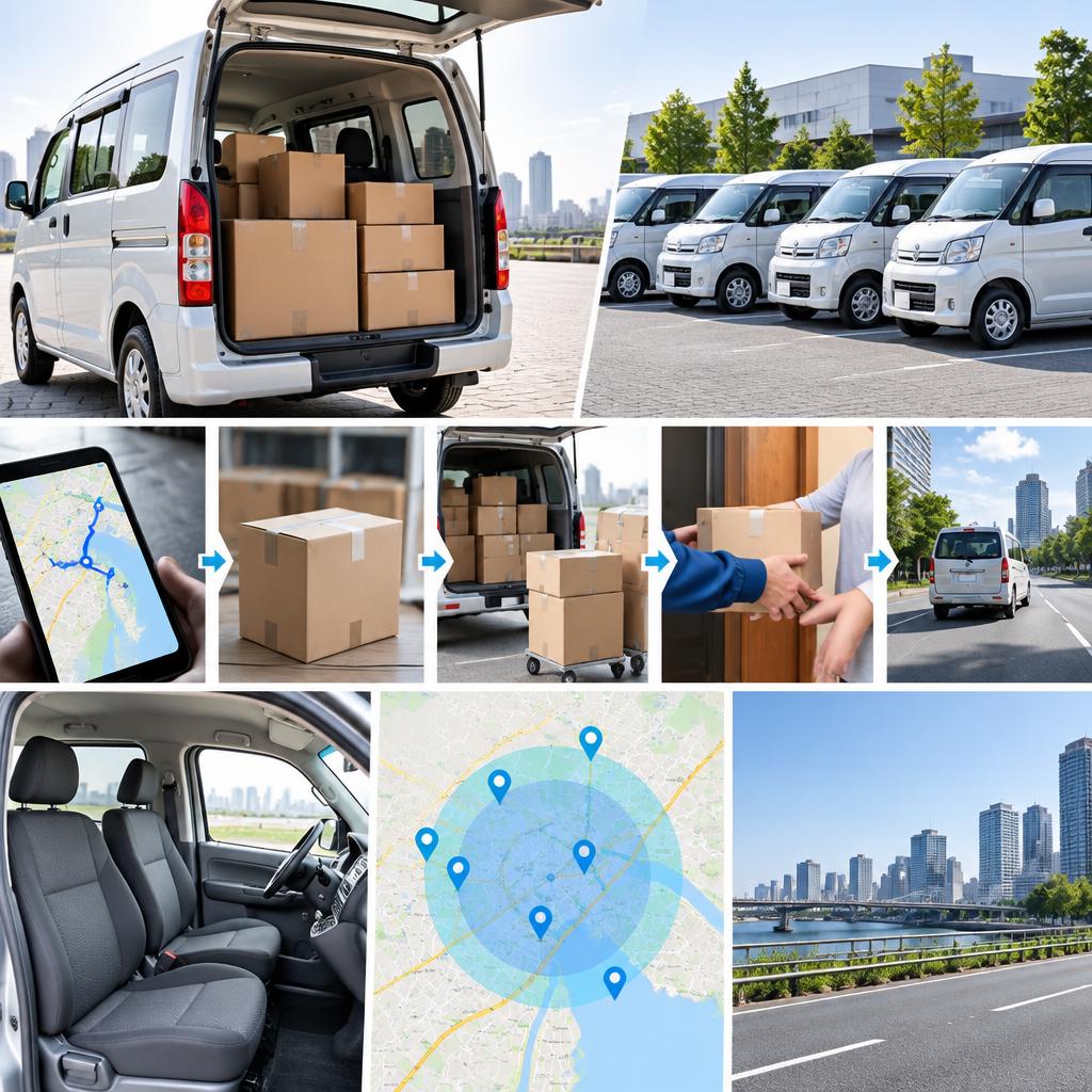 車両がなくてもスタート可能。リースや仕事の流れもご案内
